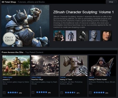 英國3Dtotal 游戲動漫CG設計的領先平臺與開發(fā)指南